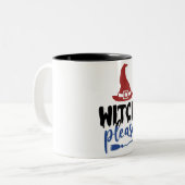 Witches Brew Tweekleurige Koffiemok (Voorkant links)