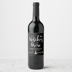 Witches Brew Wijn Etiket