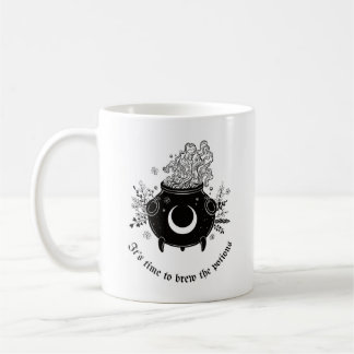 Witches cauldron grappig koffiemok