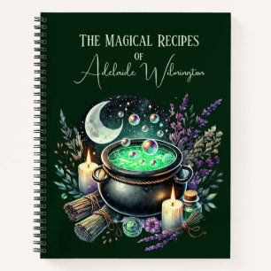 Witches' Cauldron Recepten Gepersonaliseerd Notitieboek