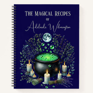 Witches' Cauldron Recepten Gepersonaliseerd Notitieboek