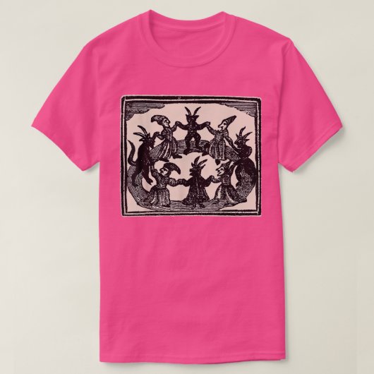WITCHES CIRCLE DANCE CLASSIC T-SHIRT (Design voorkant)