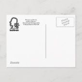 Witches en duivels, door Brian Benson Briefkaart (Achterkant)