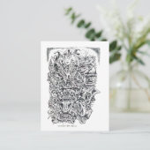 Witches en duivels, door Brian Benson Briefkaart (Staand voorkant)