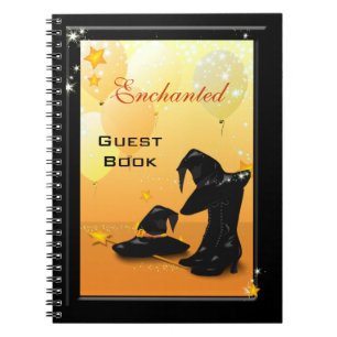 Witches Halloween Enchanting Witch Party Guest Notitieboek
