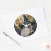 Witches Kat Boekplaat Sticker (Envelop)