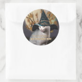 Witches Kat Boekplaat Sticker (Tas)