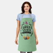 Witches Kitchen Magical Meals and Love Schort Gree (Gedragen)