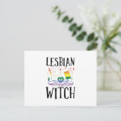 Witches LGBTQ | Witch Witchcraft Rainbow Gift Idee Briefkaart (Staand voorkant)