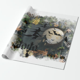 Witches Party Night Cadeaupapier