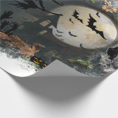 Witches Party Night Cadeaupapier (Hoek)