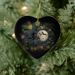 Witches Party Night Keramisch Ornament