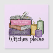 Witches Please – Stapel van Hekserige Boeken (Voorkant)
