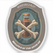 Witches Potion Graveyard Mist Label (Voorkant)