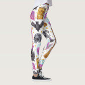 Witches Potion Waterverf Halloween Leggings (Rechts)