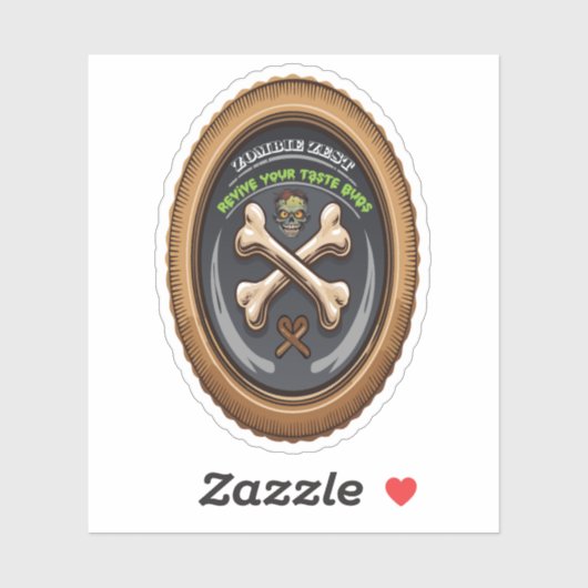 Witches Potion Zombie Zest Label (Vel)