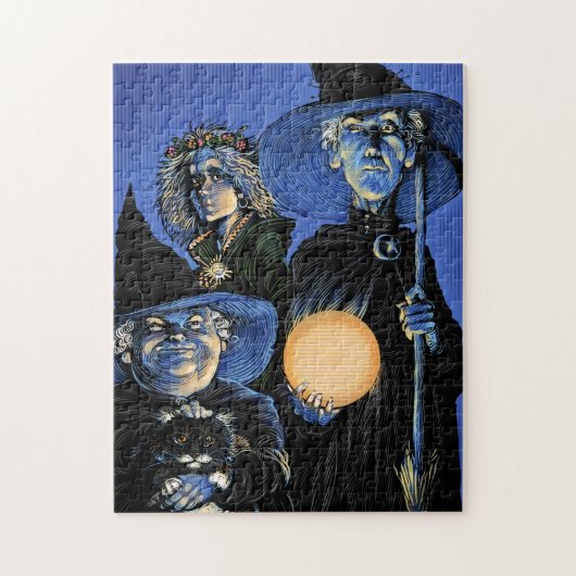 Witches Puzzle Legpuzzel (Verticaal)