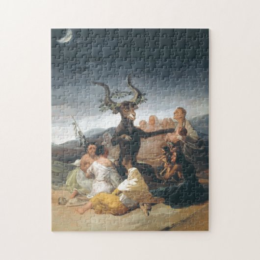 Witches Sabbat - Francisco de Goya (1797-1798) Legpuzzel (Verticaal)