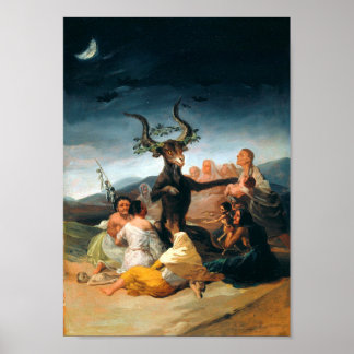 Witches' Sabbat (Goya, 1798) Poster