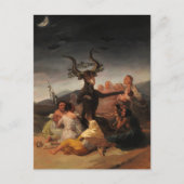 Witches' Sabbath by Francisco de Goya Briefkaart (Voorkant)