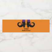 "Witches Shoes" Waterfles Etiket (Enkel label)