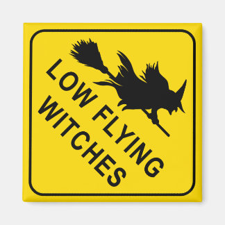 Witches Square Magnet Magneet