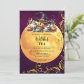 Witches Tea Party Kaart (Staand voorkant)