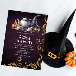 Witches Tea Party Kaart