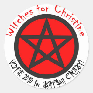 Witches voor Christine Sticker