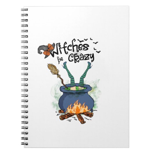 Witches zijn gek notitieboek (Voorkant)