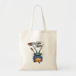 Witches zijn gek tote bag