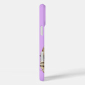 Witchful Thinking Spooky Paarse Wicked Art Deco Case-Mate iPhone Case (Achterkant / Rechts)