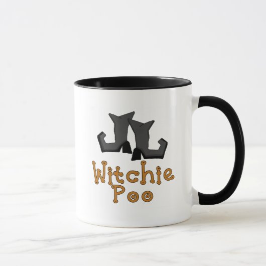 Witchie Poo T-shirts en cadeaus Mok (Rechts)