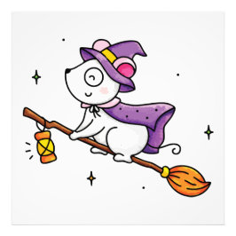 Witching hour foto afdruk