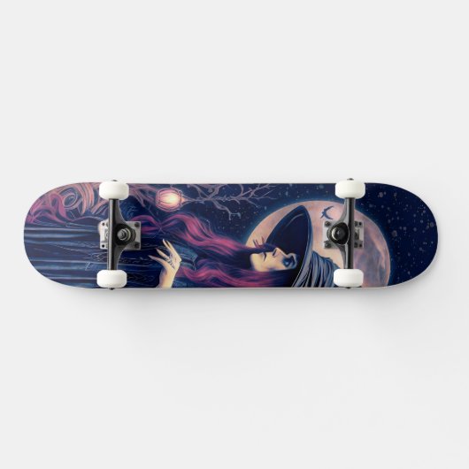 Witching Hour: Moonlit Magic Skateboard (Horizontaal)