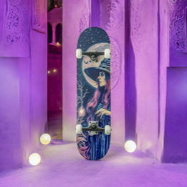 Witching Hour: Moonlit Magic Skateboard