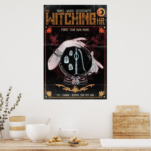 Witching Hour Poster (Keuken)