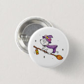 Witching hour ronde button 3,2 cm (Voorkant /achterkant)