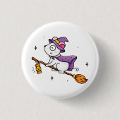 Witching hour ronde button 3,2 cm (Voorkant)