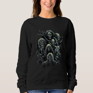 Witching Hour Shadows Horror Gothic Charm Trui