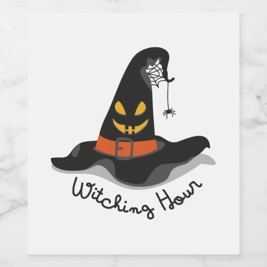 Witching Hour Wijn Etiket (Enkel label)