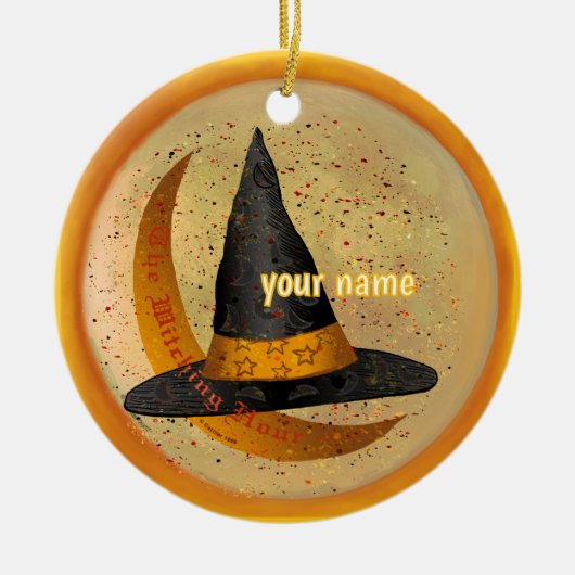 Witching Hour Witch ornament (Voorkant)