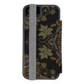 Witching Vine Folkloric Halloween Pumpkin Pattern Incipio iPhone Portemonnee Hoesje (Agenda Achterkant)