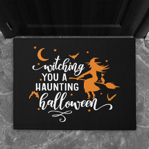 Witching You Een Haunting Seizoen Halloween-Humo Deurmat