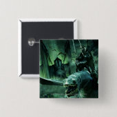 Witchking Riding Fellbeast Vierkante Button 5,1 Cm (Voorkant /achterkant)
