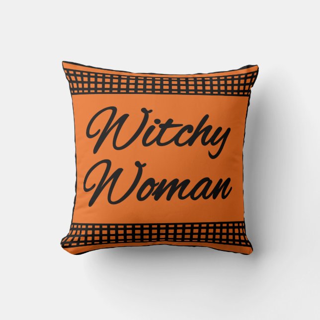 Witchoman Halloween Coussin (Recto)