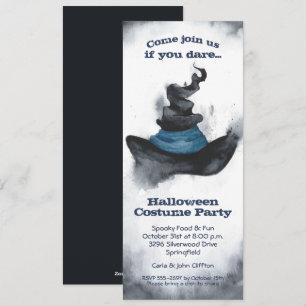 Witch's Black Pet Halloween Kaart