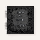Witch's Book of Spells and Potions Notitieboek (Voorkant)