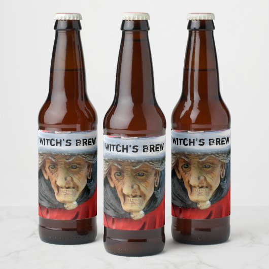 Witch's Brew - Bierlabel Bier Etiket (Flessen)
