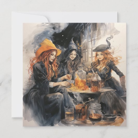 🔮🍹 "Witch's Brew & Crew" 🍹🔮 Kaart (Voorkant)